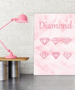 diamenty na plakacie