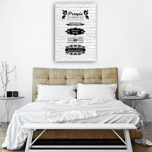 nowoczesne plakaty do sypialni