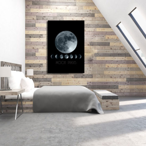 plakat fazy księżyca