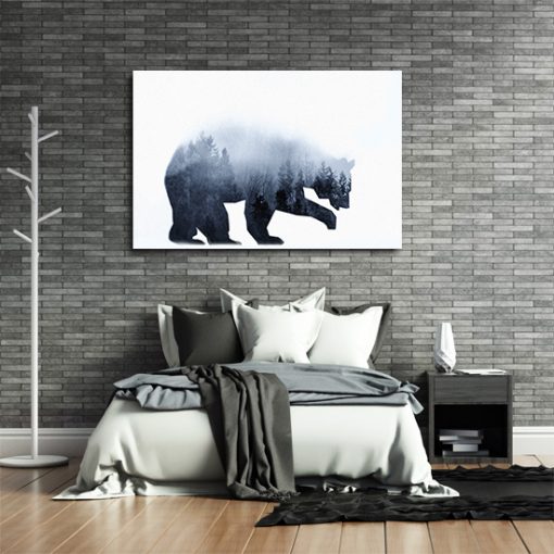 plakaty z niedźwiedziem