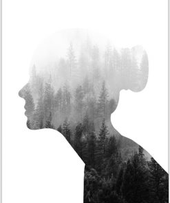 las i kobieta na plakacie