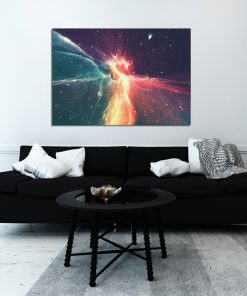 Galaktyczny plakat do salonu