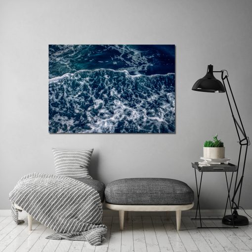 Plakat z motywem morza