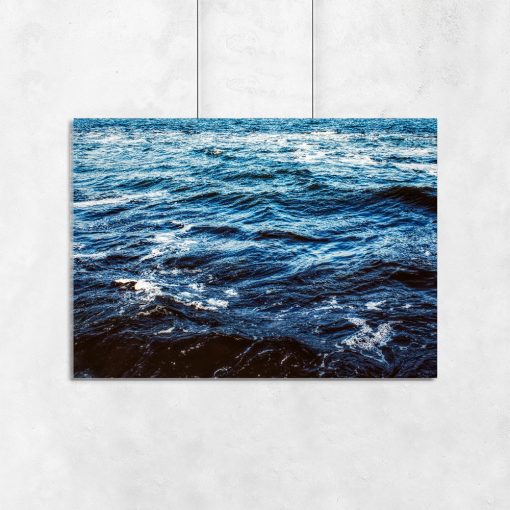 Plakat przedstawiający morze