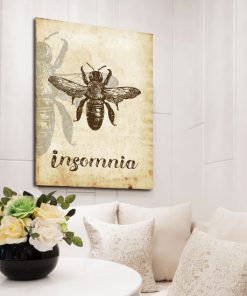 motyw pszczoły na plakacie