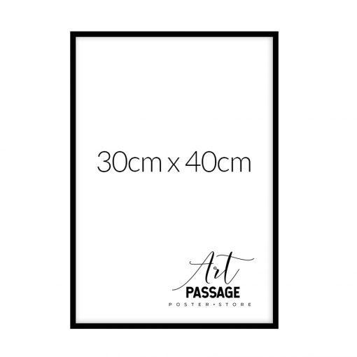 czarne ramy do plakatów 30x40