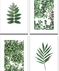 Galeria czterech plakatów botanicznych