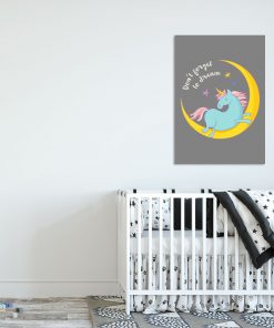 Plakat z motywem jednorożca do pokoju dziecka