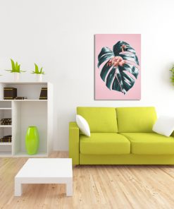 Tropikalny plakat do dekoracji salonu