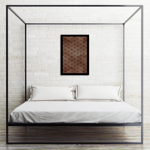 Plakat z abstrakcyjnym wzorem do sypialni