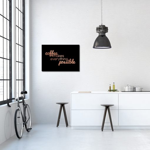 Plakat lustrzany na ścianę do kuchni