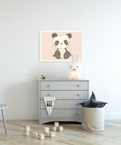 Plakat z motywem pandy