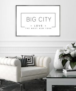 Plakat big city love