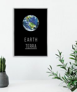 Plakat niebieska planeta