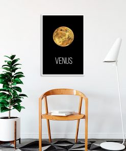 Plakat planeta Wenus
