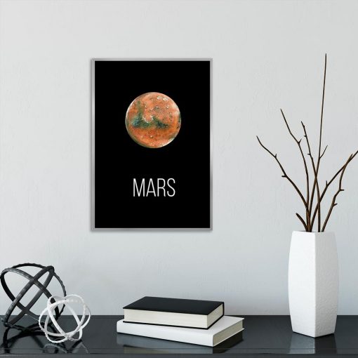 Plakat z Marsem