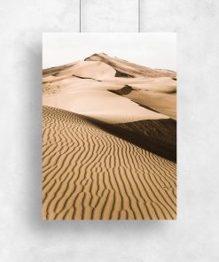 Plakat pustynny krajobraz
