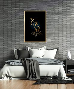 plakat do sypialni ze znakiem zodiaku