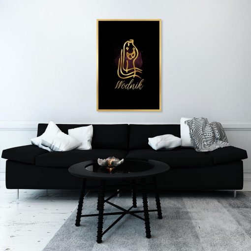 plakat do salonu przedstawiający znak zodiaku