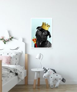 plakat dla dziecka z psem