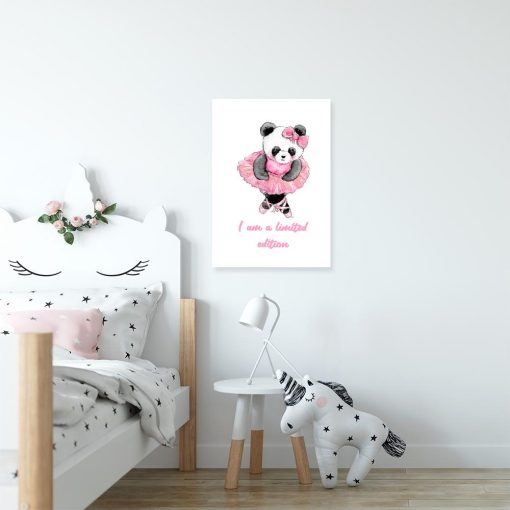 plakat z motywem pandy