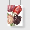 pionowa dekoracja tulipanowa