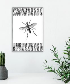 plakat z owadem