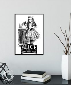 plakat z Alicją z Krainy Czarów