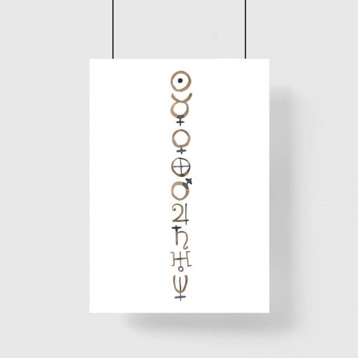 plakat minimalistyczny