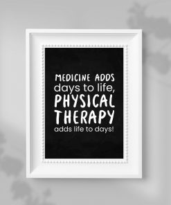 Plakat - Physical therapy