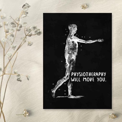 Plakat anatomiczny - Physiotheraphy