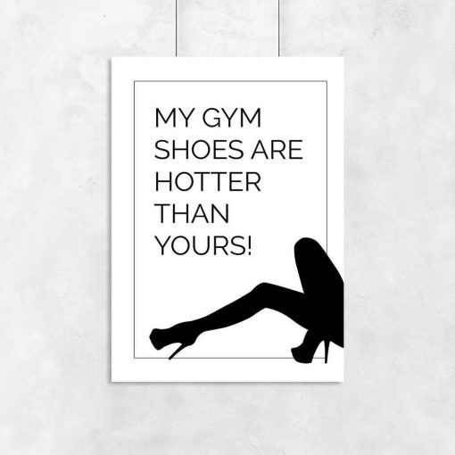 Plakat - My gym shoes