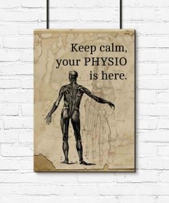 Plakat dla fizjoterapeuty - Keep calm