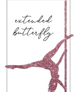 Plakat z napisem - Extended butterfly