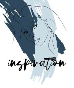 Plakat z napisem - Inspiration