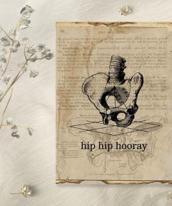 Plakat typograficzny - Hip hip hooray