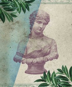 Plakat figurynka kobiety