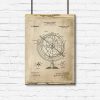 Poster dla wynalazcy - Astronomiczny globus do pokoju