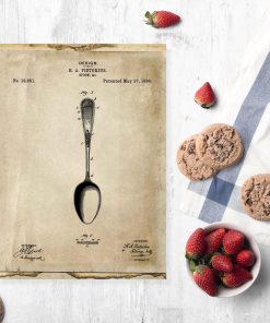 Plakat dla kucharza - Patent na łyżkę do jadalni