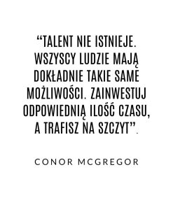Plakat motywacyjny - Conor McGregor