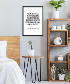 Plakat motywacyjny do sypialni - Conor McGregor