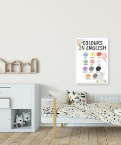 Plakaty z kolorami po angielsku
