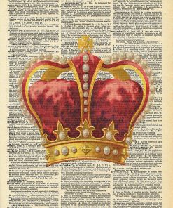 Plakat z koroną cesarzowej