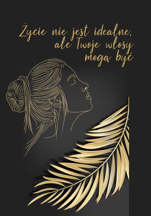 Plakat dla fryzjera