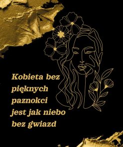 Plakat do studia kosmetycznego